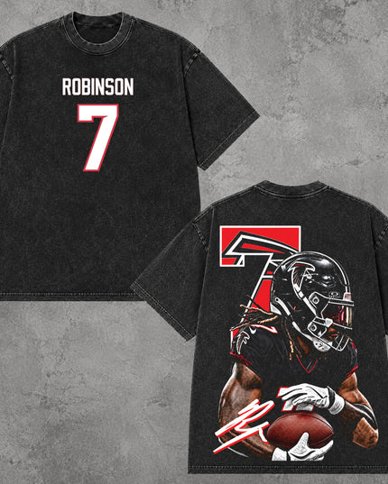 Bijan Robinson Washed T Shirt and Hoodie