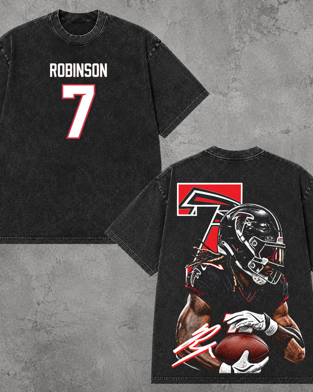 Bijan Robinson Washed T Shirt and Hoodie