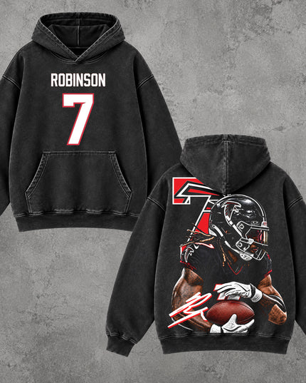Bijan Robinson Washed T Shirt and Hoodie